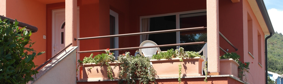 Unser Ferienhaus mit Balkon