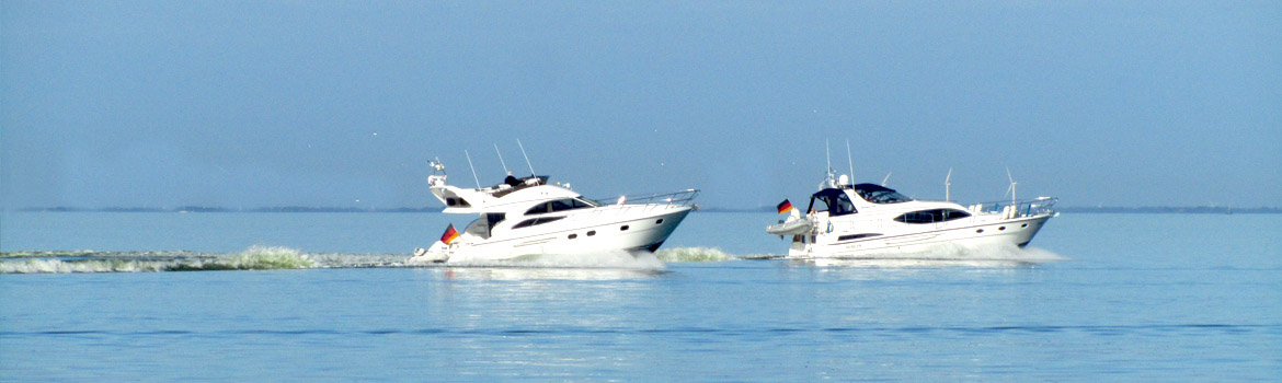 Motorboot fahren in Kroatien - Istrien